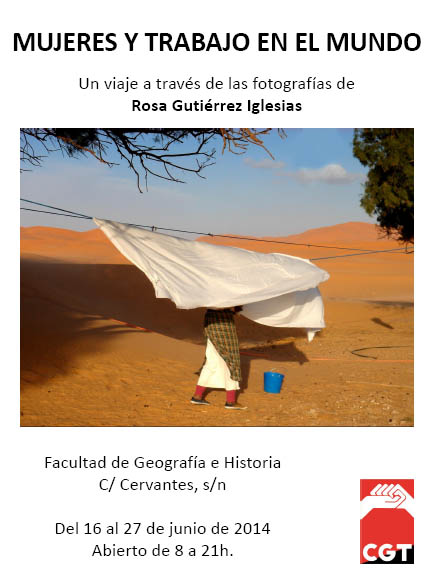 Cartel Mujeres y trabajo en el mundo