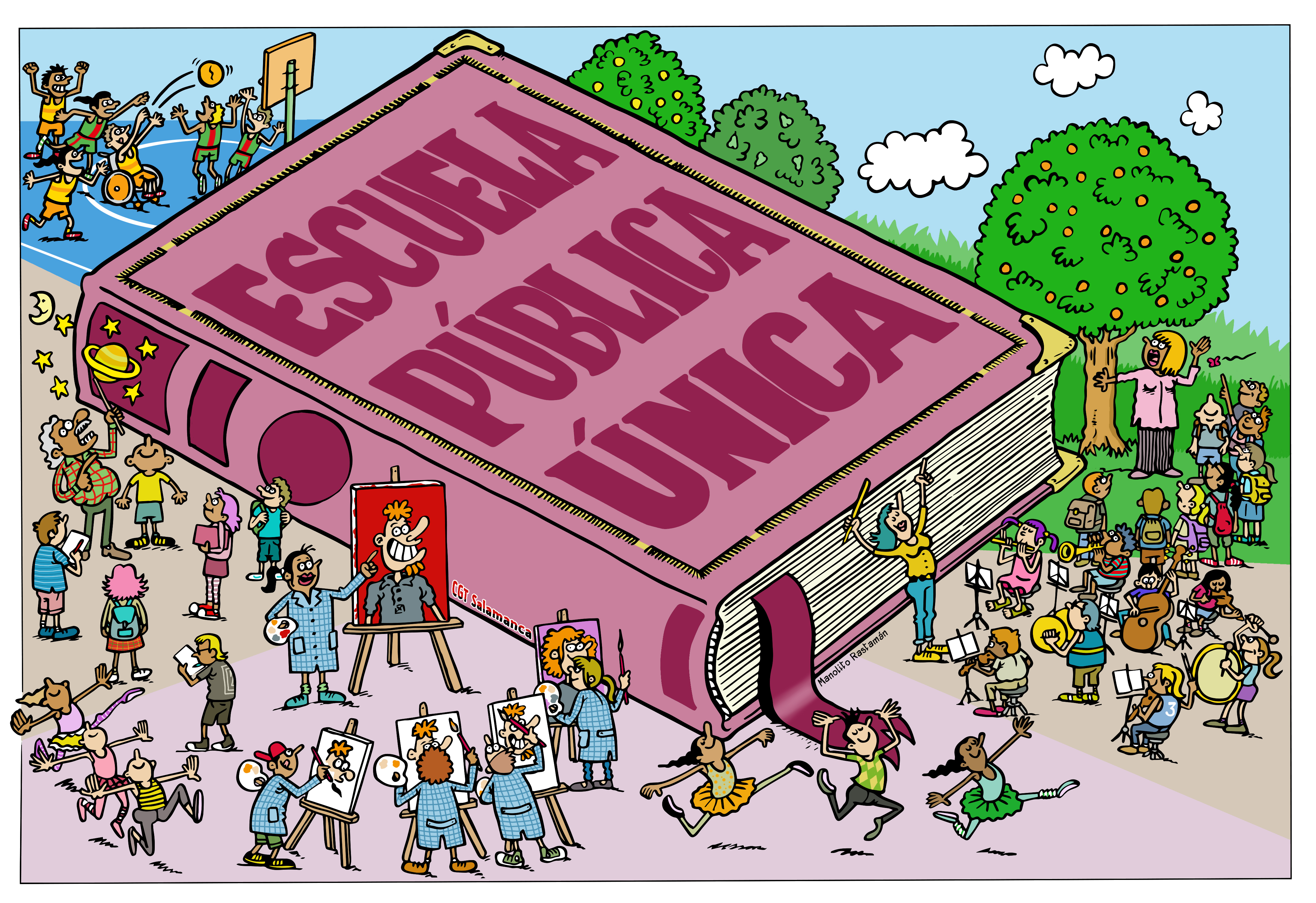 Mural Rastamn CGT Salamanca